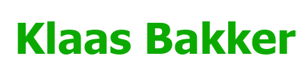 www.klaas-bakker.eu